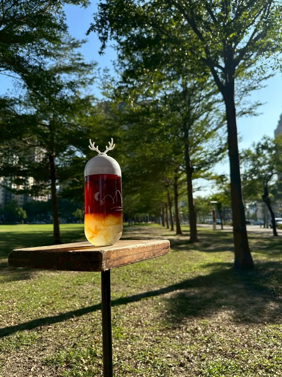 國寶茶風味加料，搭配珍珠、荔枝凍與杏仁凍的企業活動飲品